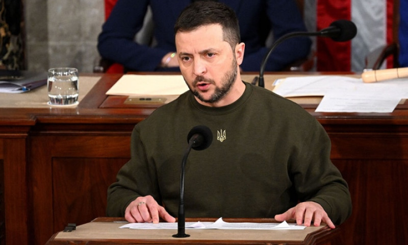 Ông Zelensky phát biểu trước Quốc hội Mỹ