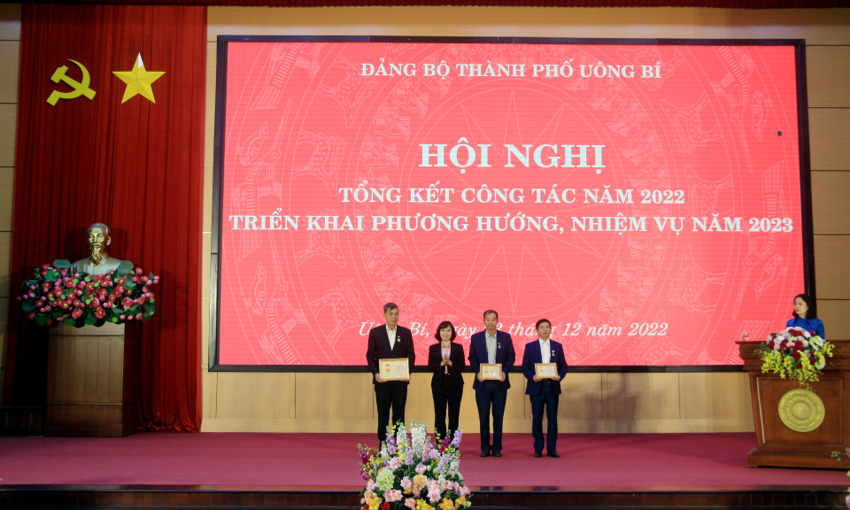 Đảng bộ TP Uông Bí triển khai nhiệm vụ năm 2023