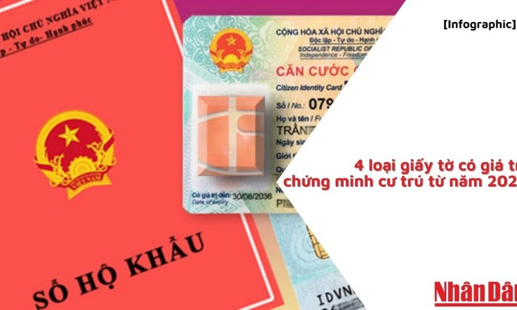 4 loại giấy tờ có giá trị chứng minh cư trú từ năm 2023