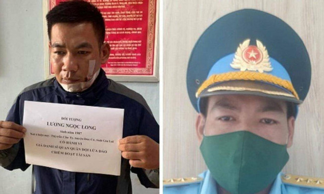 Truy nã đại úy dỏm lừa hàng chục triệu của 2 phụ nữ ở Đà Nẵng