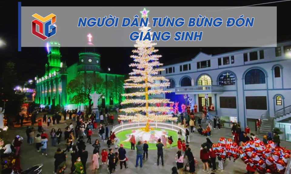 Người dân tưng bừng đón Giáng sinh