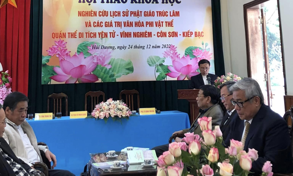Hội thảo khoa học nghiên cứu Lịch sử Phật giáo Trúc Lâm