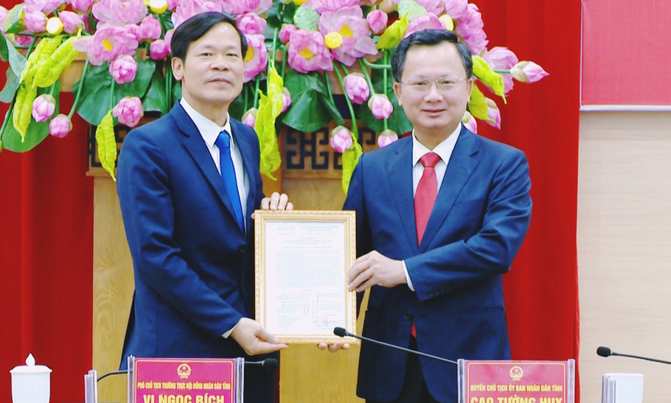 Công bố các nghị quyết, quyết định của HĐND, UBND tỉnh về công tác cán bộ