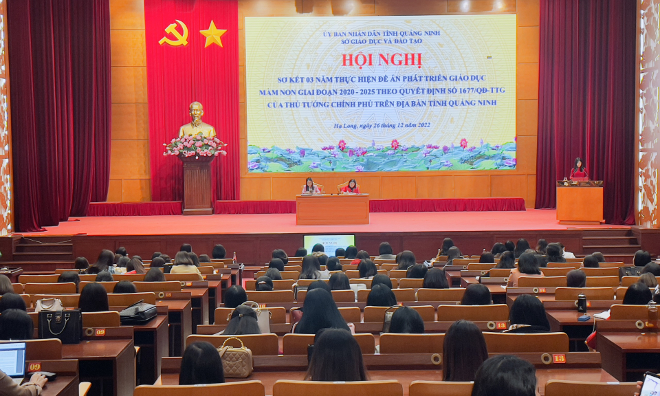Sơ kết 3 năm thực hiện Đề án Phát triển giáo dục mầm non