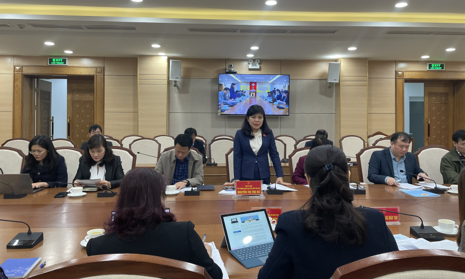  Đoàn ĐBQH tỉnh giám sát về đổi mới chương trình, sách giáo khoa giáo dục phổ thông