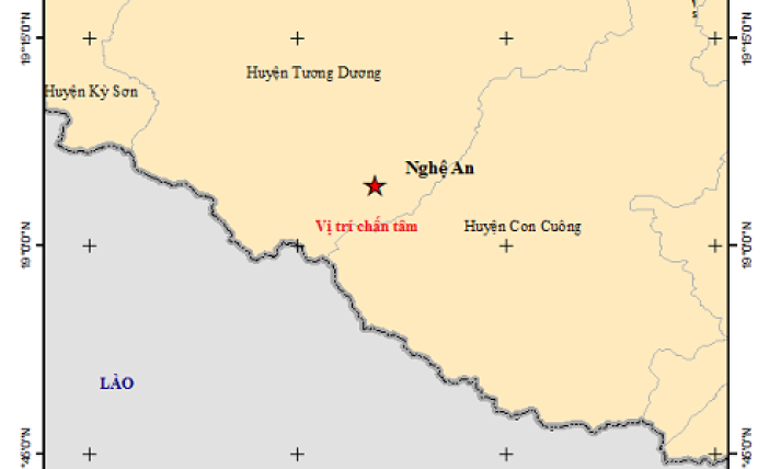 Động đất mạnh ở Nghệ An, người dân choáng váng 