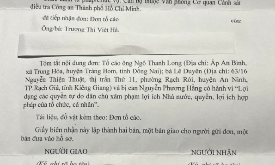 Bị can Nguyễn Phương Hằng và hai Youtber tiếp tục bị tố cáo