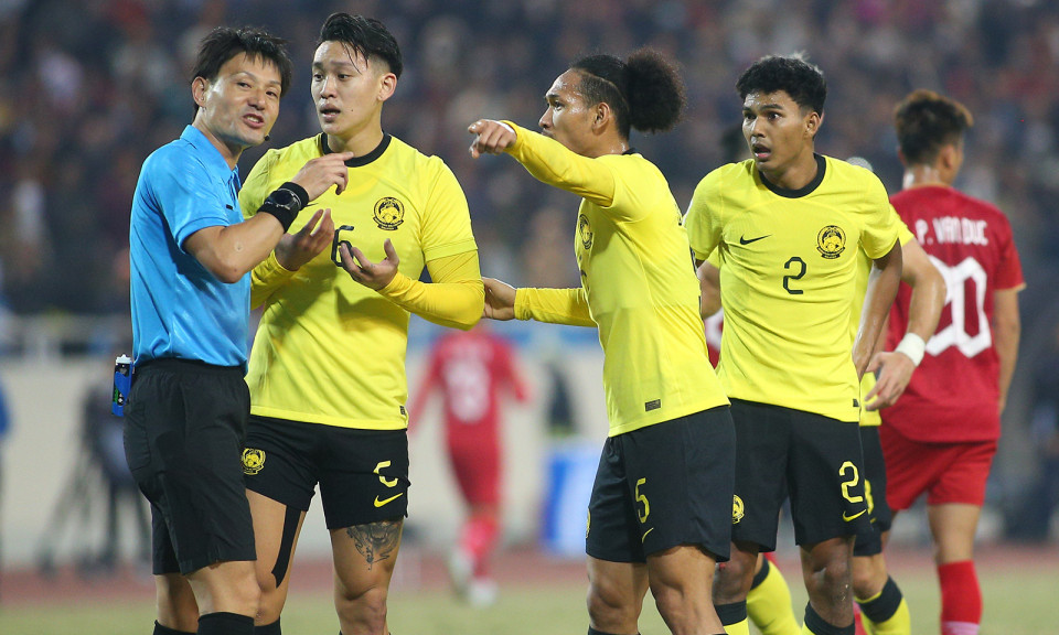 Malaysia kiện trọng tài cho tuyển Việt Nam hưởng penalty