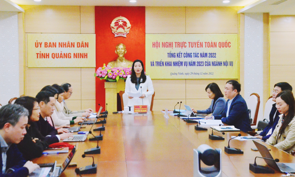 "Ngành Nội vụ tiếp tục hoàn thiện bộ máy Nhà nước tinh gọn, hoạt động hiệu lực, hiệu quả"