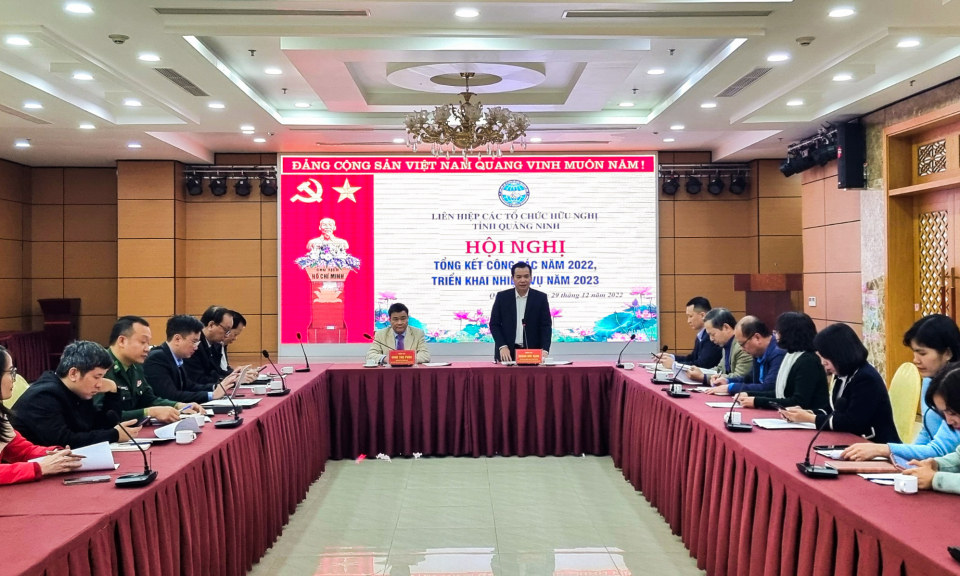 Liên hiệp các tổ chức hữu nghị tỉnh triển khai chương trình công tác năm 2023