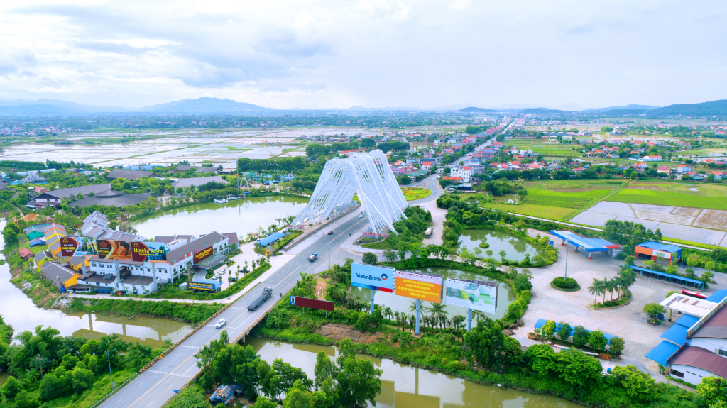 Khu du lịch Quảng Ninh Gate - Cửa ngõ ra, vào TX Đông Triều. Ảnh: Mạnh Trường