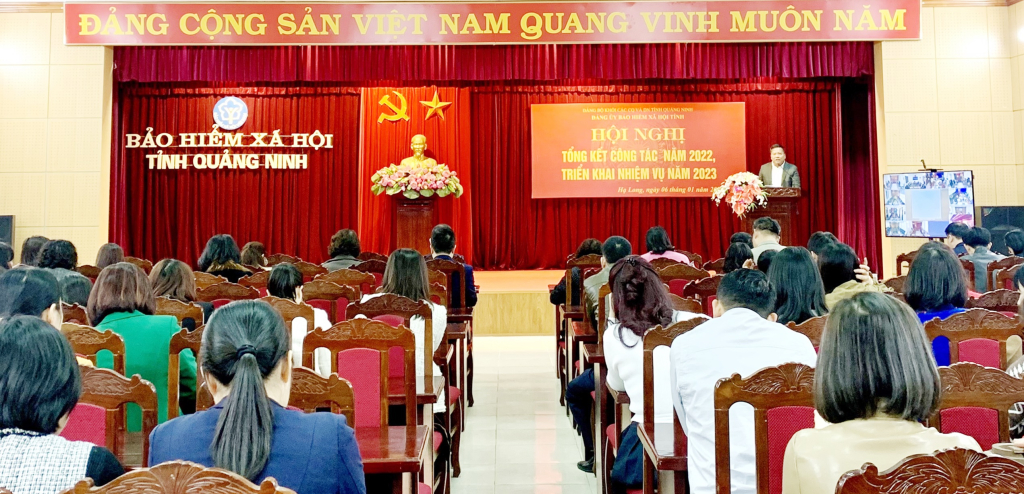 BHXH tỉnh tổ chức hội nghị tổng kết công tác năm 2022, triển khai nhiệm vụ năm 2023.