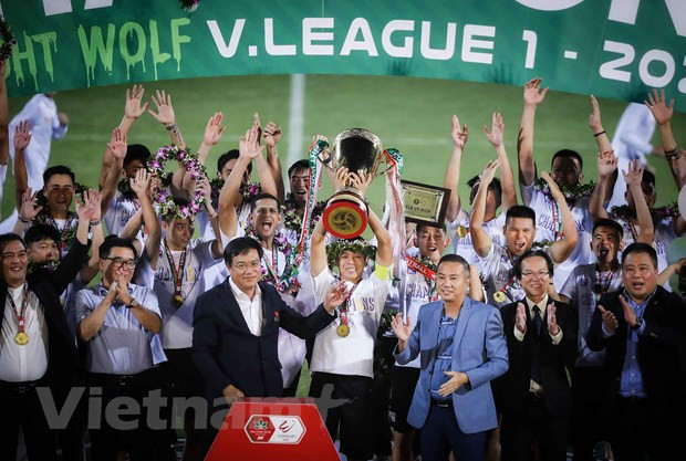 V-League va Hang Nhat Quoc gia 2023 tang tien thuong cho nha vo dich hinh anh 1