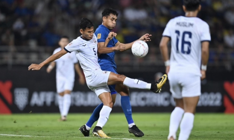 Đánh bại Campuchia, Thái Lan giữ ngôi đầu bảng AFF Cup 2022