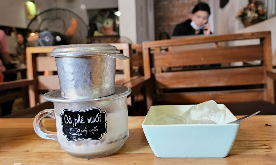 Salted coffee: A Hue specialty