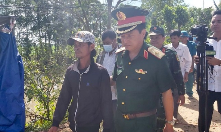 Quân khu 9 hỗ trợ một căn nhà cho gia đình cháu bé 10 tuổi rơi xuống hố bê tông