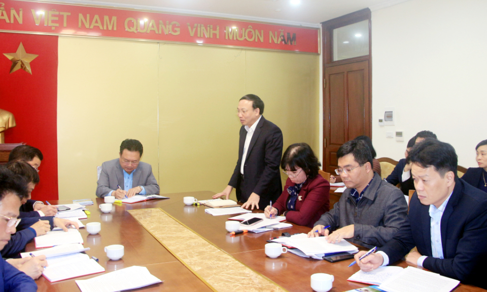 Bí thư Tỉnh ủy Nguyễn Xuân Ký dự sinh hoạt Chi bộ Cơ quan Ủy ban Kiểm tra Tỉnh ủy