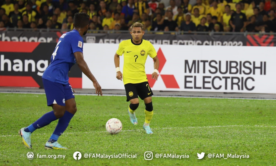 Thắng dễ Singapore, Malaysia gặp Thái Lan ở bán kết AFF Cup 2022