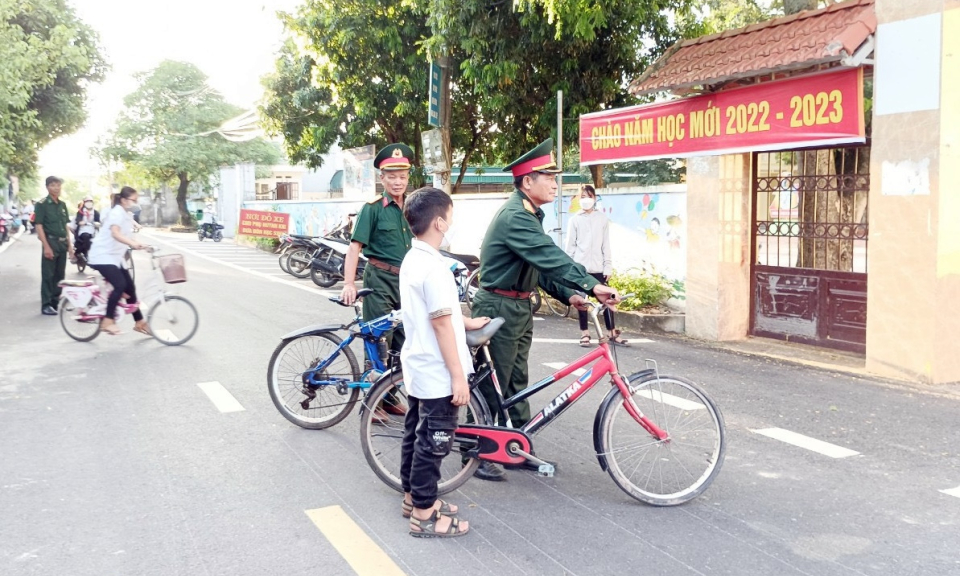 Hiệu quả mô hình "Đảm bảo an toàn cho học sinh đến trường"