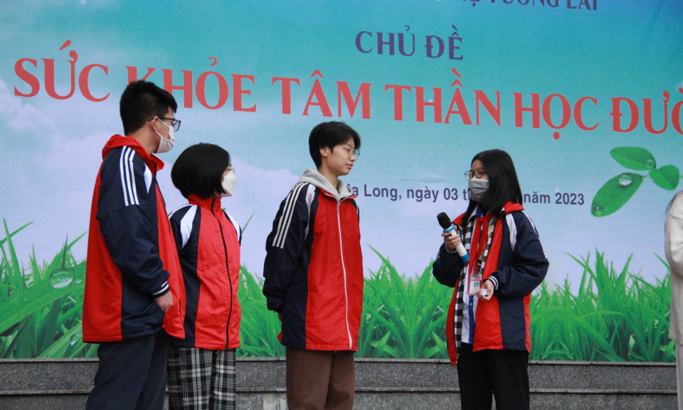 Ngoại khóa “Sức khỏe tâm thần học đường”