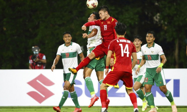Đội tuyển Việt Nam trải qua 26 năm không thắng Indonesia ở AFF Cup