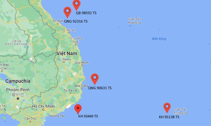 Tàu cá liên tiếp gặp nạn trên biển