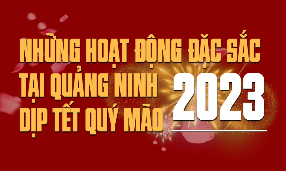 Những hoạt động đặc sắc tại Quảng Ninh dịp Tết Quý Mão 2023