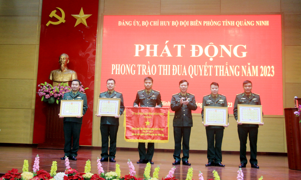 Quán triệt, triển khai công tác biên phòng và phát động phong trào thi đua năm 2023