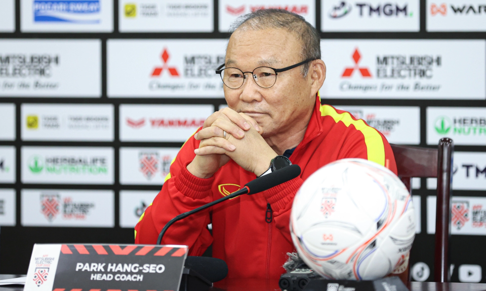 HLV Park Hang Seo: ‘Mong ông Shin và Indonesia chứng minh bằng kết quả’
