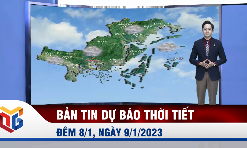 Bản tin dự báo thời tiết đêm 7, ngày 8/1/2023