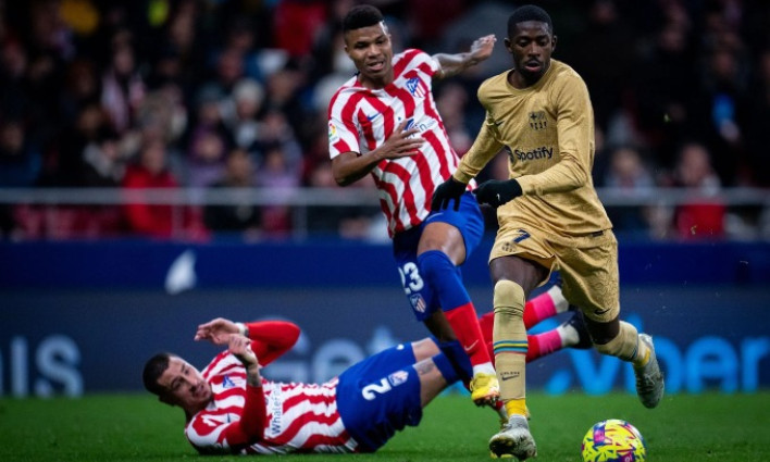 Barca hạ Atletico dù vắng Lewandowski