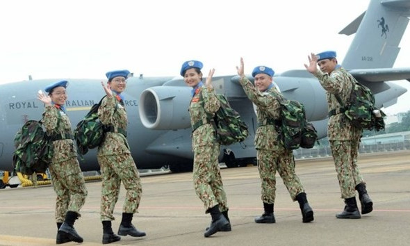 Peacekeepers make significant contributions to people-to-people diplomacy