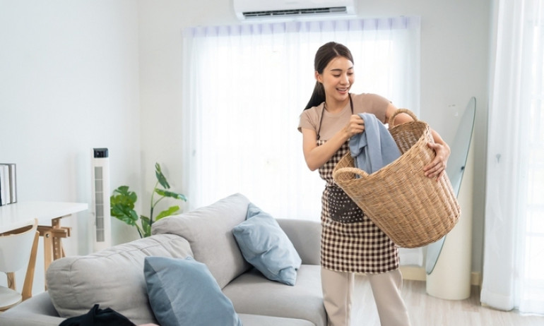 Dọn dẹp nhà cửa: Thói quen có lợi với sức khỏe tinh thần