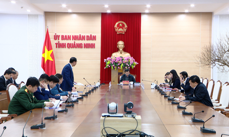 Ban Cán sự Đảng UBND tỉnh họp cho ý kiến về hội nghị đánh giá các chương trình mục tiêu quốc gia