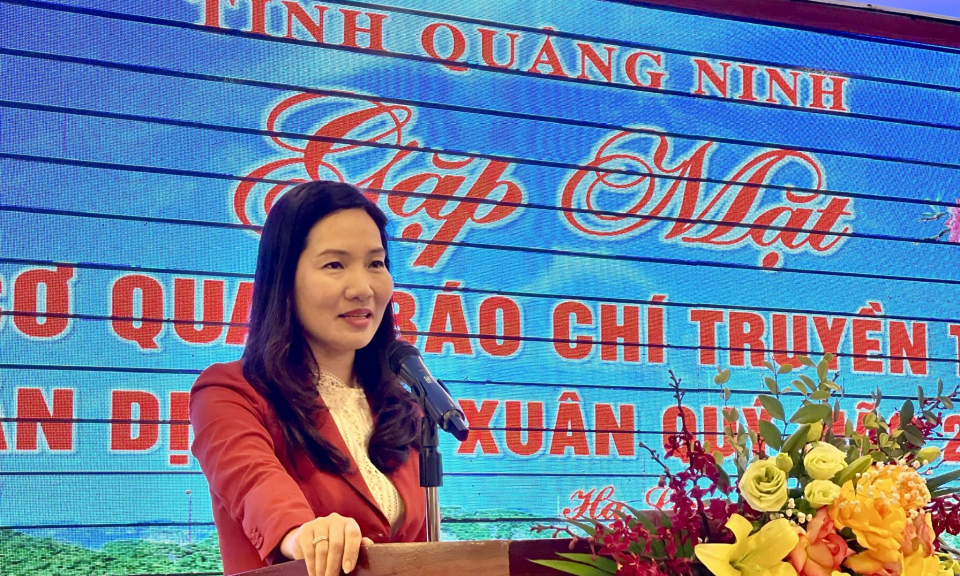 Tỉnh Quảng Ninh gặp mặt các cơ quan báo chí, truyền thông dịp đón xuân Quý Mão 2023