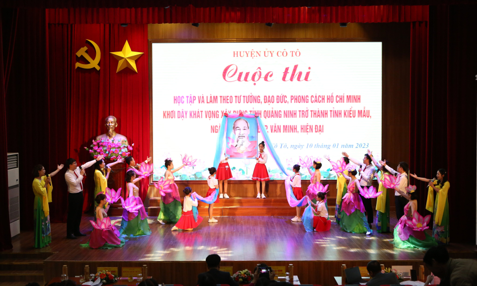 Cô Tô tổ chức Cuộc thi Học tập và làm theo tư tưởng, đạo đức, phong cách Hồ Chí Minh