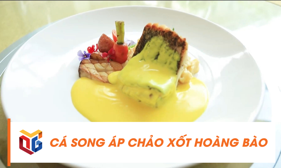 Cá song áp chảo xốt hoàng bào