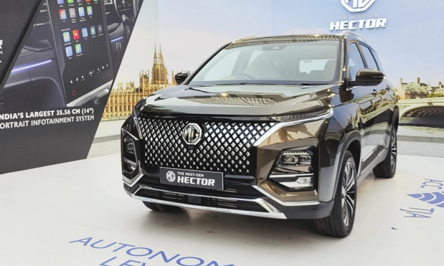 MG Hector 2023 lộ diện, hứa hẹn là đối thủ 'một chín một mười' của Hyundai Creta
