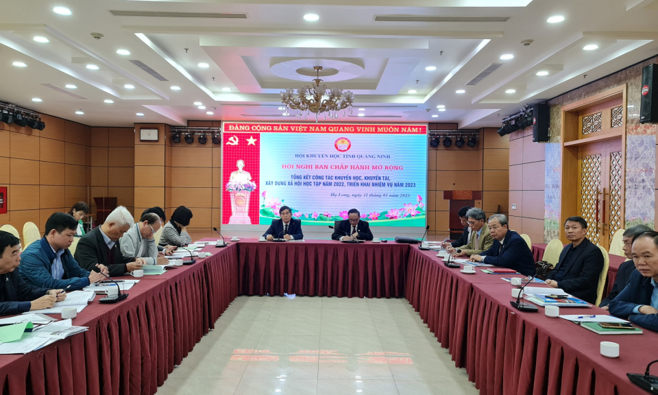Hội Khuyến học tỉnh triển khai nhiệm vụ năm 2023