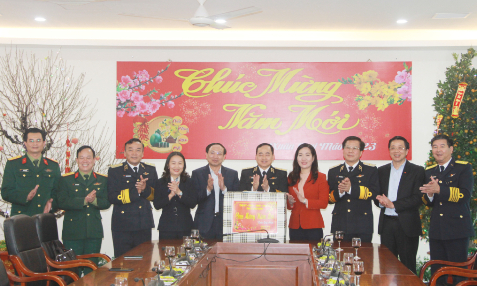 Lãnh đạo tỉnh thăm, chúc Tết tại Hải Phòng và Quảng Ninh
