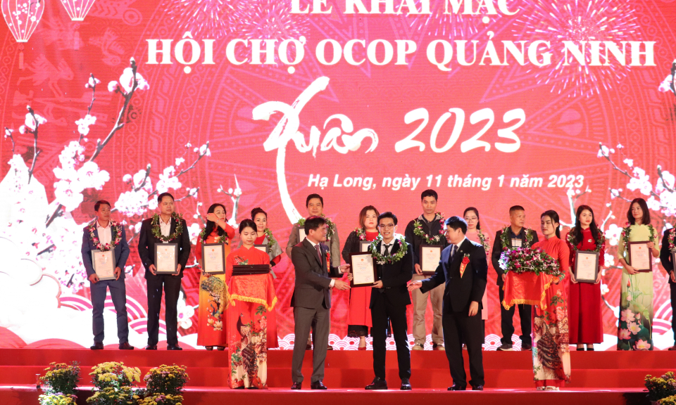 Khai mạc Hội chợ OCOP Quảng Ninh - Xuân 2023