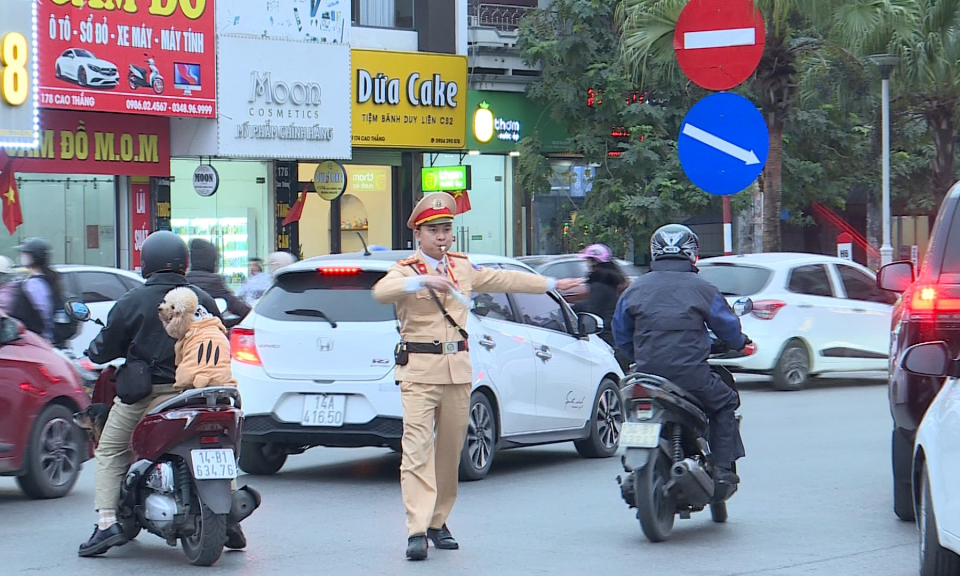 Đảm bảo trật tự ATGT dịp Tết Nguyên đán