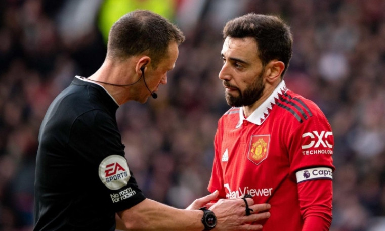 Vì sao bàn thắng của Bruno Fernandes trong trận Man Utd vs Man City hợp lệ?