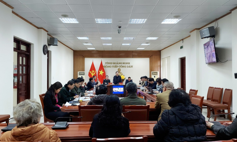 UBND tỉnh tiếp công dân định kỳ