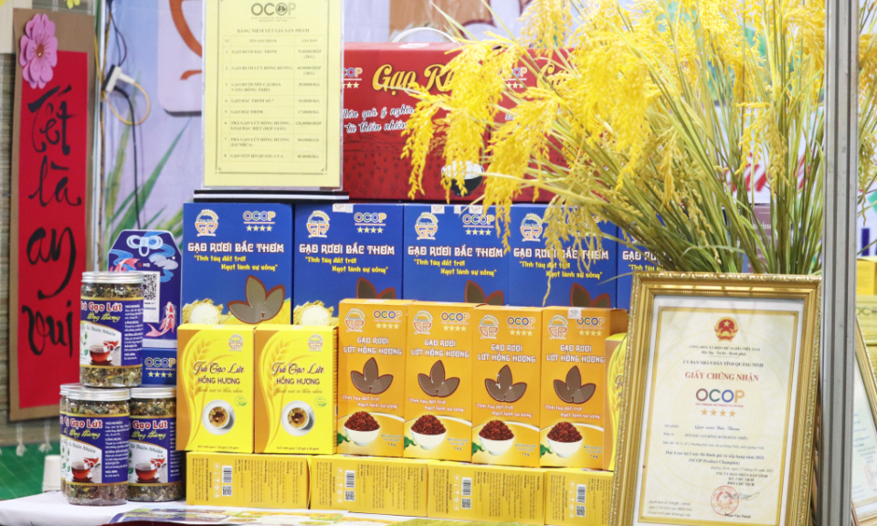 2023年春节广宁省OCOP博览会吸引游客超4.8万人次
