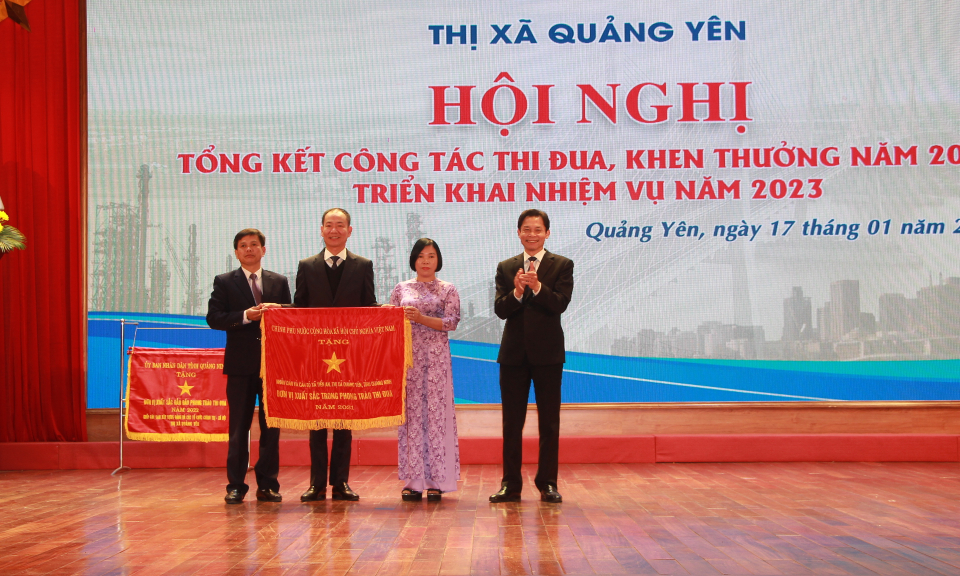 TX Quảng Yên: Phát động phong trào thi đua yêu nước năm 2023