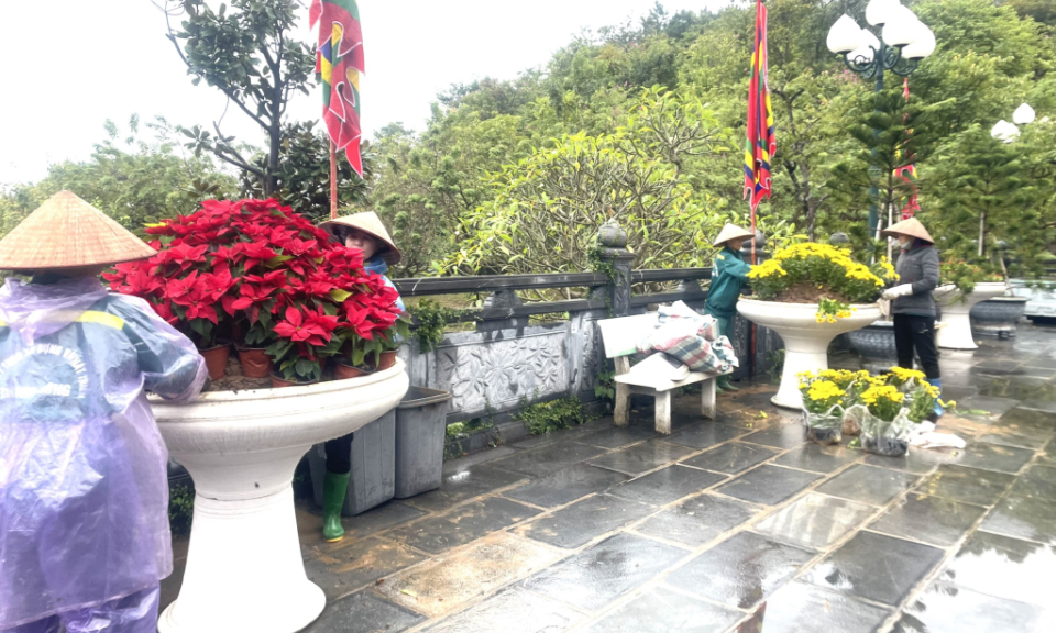 Cua Ong Temple thoroughly prepares for its spring festival
