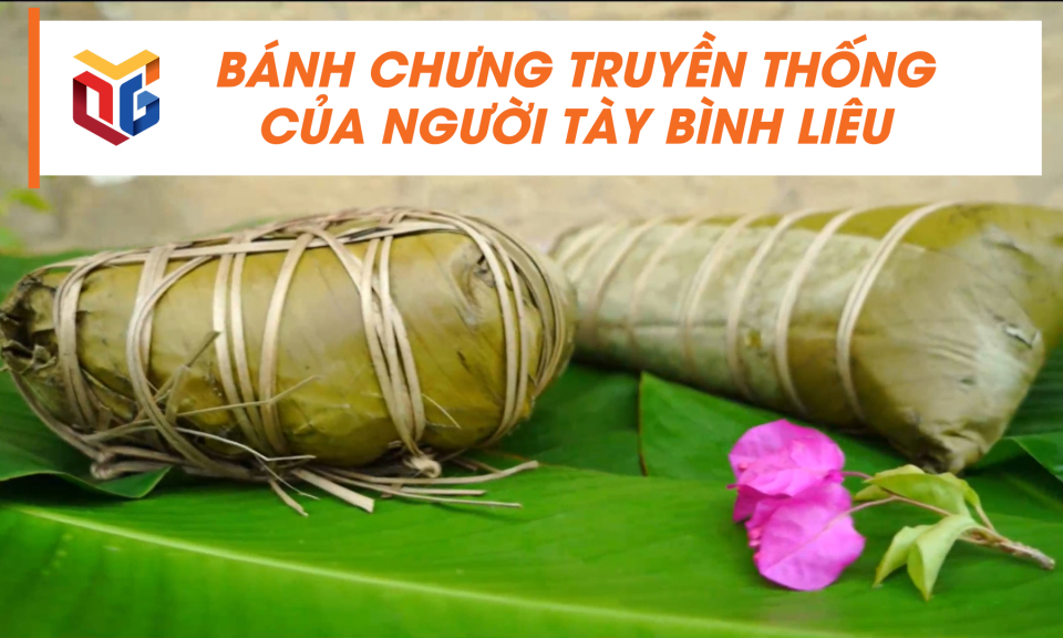 Bánh chưng truyền thống của người Tày Bình Liêu