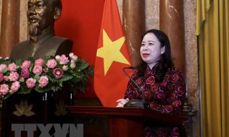 Bà Võ Thị Ánh Xuân, Phó Chủ tịch nước giữ quyền Chủ tịch nước