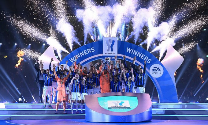 Inter đoạt Siêu Cup Italy